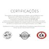 Kit 10 Mosquetão de Aço Oval Rosca 25kn Nbr Trava Altura - 5