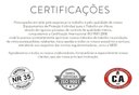 Ver imagem 5 de Kit 10 Mosquetão de Aço Oval Rosca 25kn Nbr Trava Altura