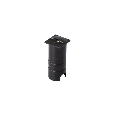Balizador de Embutir Mini Romi Quadrado Alto Irc 90 LED 1W Bivolt Preto Nordecor Iluminação