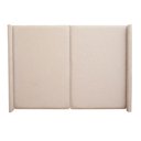 Ver imagem 4 de Cabeceira Cama Queen 176 Cm Estofada Tecido Linho Editável Cor:linho Philips Alumínio