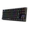 Teclado Mecanico Gamer Mancer Ghoul MK2, RGB, ABNT2, Switch Huano Marrom, Preto, MCR-GHM2-RGB01BW - 3