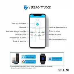 Controlador de Acesso Beluni Ttlock Smart 444 - 6