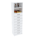 Ver imagem 1 de TORRE GAVETAS MÓDULO CLOSET M141.2021.B (LOJA, CASA) MUNDI MOVEIS