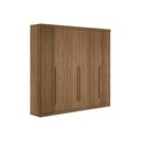 Ver imagem 5 de Guarda Roupa 6 Portas e 4 Gavetas Buriti Jatoba/areia - Santos Andirá