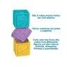 Brinquedo Cubos de Empilhar Vinil 6 Meses - Pais E Filhos - 3