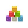 Brinquedo Cubos de Empilhar Vinil 6 Meses - Pais E Filhos - 2