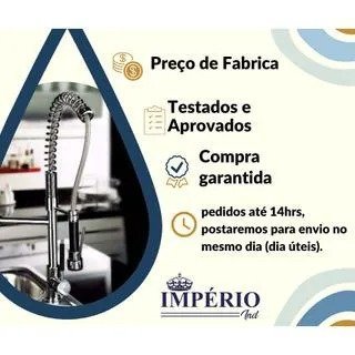 Torneira Superluxo de Parede Laranja C31 Gourmet Imperio Hidro - 2