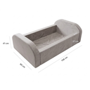 Ver imagem 5 de Cama Baby Soft de Espuma Montável e Desmontável:Bege
