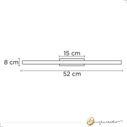 Luminária para Espelho Banheiro Arandela Wing 10w Ip44 Opus - 5