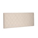 Ver imagem 1 de Cabeceira Painel Dubai Para Cama Box Casal 140 cm Suede Bege- D’Rossi