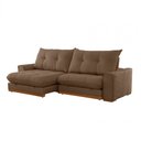 Ver imagem 3 de Sofá Argo Veludo 02 Módulos 100 Cm B25cm Meu Sofá Online