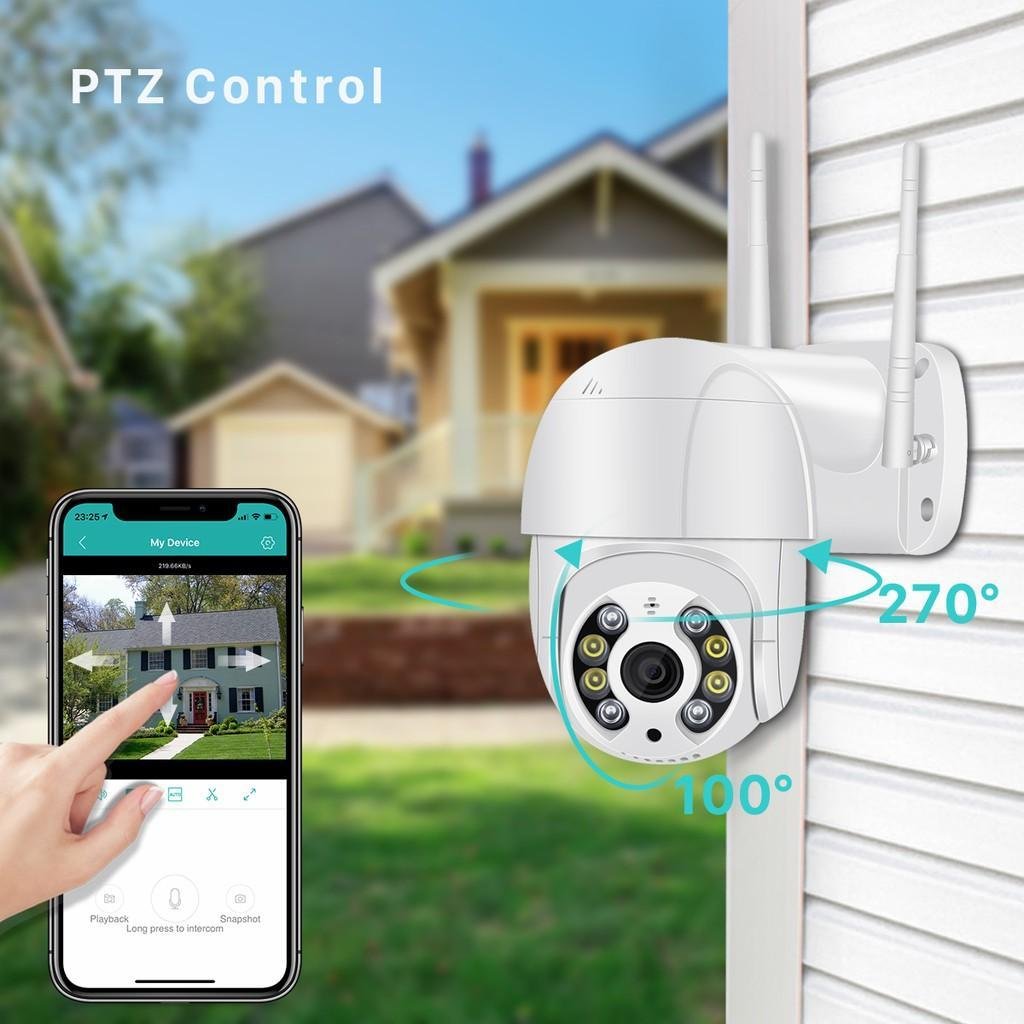 Camera Segurança Wifi Hd 1080p 2.0 Mp Ip Visão Noturna - 6