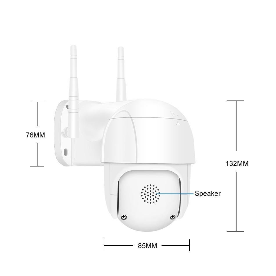 Camera Segurança Wifi Hd 1080p 2.0 Mp Ip Visão Noturna - 9