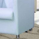 Ver imagem 4 de Poltrona Decorativa para Sala e Escritório Laura Corino Branco - Lyam Decor