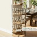 Ver imagem 2 de Suporte Fruteira de Canto para Cozinha - Cesto de Frutas Organizador Vertical