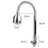 Torneira de Bancada na Pia de Cozinha Tubo Flexível Gourmet Cromado - 5