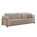 Ver imagem 3 de Sofá Living 3 Lugares Linho 194cm Paris