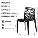 Ver imagem 5 de Cadeira Gruvyer - Polipropileno