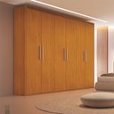 Ver imagem 1 de Guarda Roupa 6 Portas 6 Gav - Essence Creta - Móveis Bettio