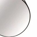 Ver imagem 3 de Espelho Redondo Decorativo Luxo Metal Preto 40cm - Mart Coll
