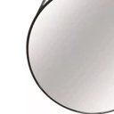 Ver imagem 2 de Espelho Redondo Decorativo Luxo Metal Preto 40cm - Mart Coll