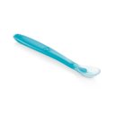 Ver imagem 2 de Colher 100% Silicone Treinamento  Para Alimentação Do  Bebê Funny Meal Azul Multikids Baby