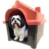 Casinha Cristino Tam. N3 Pet Cachorros Cães Casa Plástico Resistente - Vermelho - 8