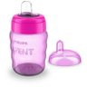 Copo De Treinamento Transição Anti-vazamento Bico Silicone Anatômico 260 Ml Philips Avent Rosa - 1
