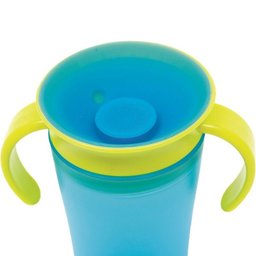Copo de Treinamento 360º com Alça Azul buba baby - 2