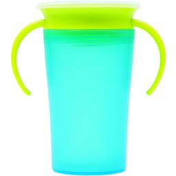 Copo de Treinamento 360º com Alça Azul buba baby - 1