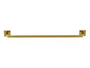 Ver imagem 1 de Porta Toalha De Banho Barra Simples - Quadrado Em Latão Dourado HB-A0127D Harmony Toalheiro simples