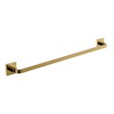 Ver imagem 2 de Porta Toalha De Banho Barra Simples - Quadrado Em Latão Dourado HB-A0127D Harmony Toalheiro simples
