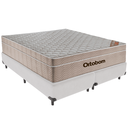 Ver imagem 1 de Cama Box e Colchão Airtech Springpocket Molas Ensacadas Queen Ortobom: Branco