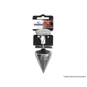Prumo Centro Ramada Cromado 400g 1683