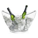Ver imagem 2 de Champanheira Oval Grande KrystalON Transparente Acrílico PS 9L