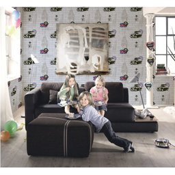 Papel de Parede Importado Vinílico Lavável Textura Tijolinho - 6