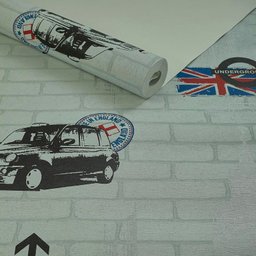 Papel de Parede Importado Vinílico Lavável Textura Tijolinho - 1