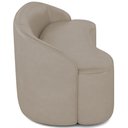 Ver imagem 5 de Sofá 4 Lugares Curvo Sala de Estar Living Lótus D02 Corino Bege 230 cm C-26 - Lyam Decor