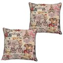 Ver imagem 1 de Almofadas Cheias para Sofá Impermeável Paris Kit 2 45CMX45CM