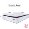 Colchão Queen Bf Molas Ensacadas com Pillow Top Extra Conforto 158x198x38cm Premium Sleep - 4