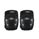 Ver imagem 2 de Kit de Proteção Infantil Preto/Azul ? Capacete G / Kit M Atr