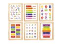 Ver imagem 1 de Kit Quadro Alfabeto & Números & Cores Decorativo Quarto Criança Enxoval Bebê Educativo