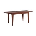 Ver imagem 1 de Mesa de Jantar 1,20m Extensível 1,80m Gênova em Madeira Maciça sem Vidro - Imbuia