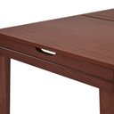 Ver imagem 5 de Mesa de Jantar 1,20m Extensível 1,80m Gênova em Madeira Maciça sem Vidro - Imbuia