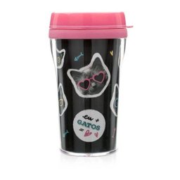 Mini Copo com Tampa Pets Gato - 6