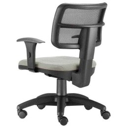 Kit 2 Cadeiras Giratórias Zip Executiva Ergonômica Escritório Suede Bege - Lyam Decor - 6 Kit 2 Cadeiras Giratórias Zip Executiva Ergonômica Escritório Suede Bege - Lyam Decor - 6