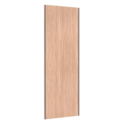 Porta de Correr Closet 80cm com Puxador Perfil Champagne sem Kit Ferragem Prime Luciane Móveis