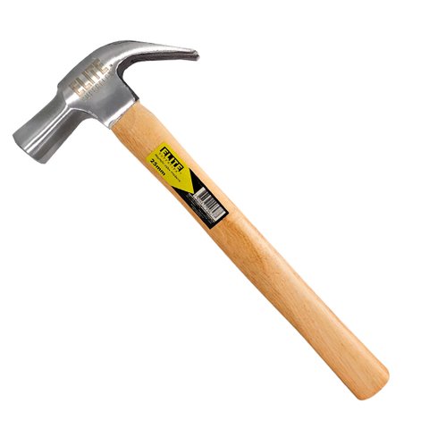 Martelo Unha em Aço Forjado de 25mm e Cabo de Madeira Elite