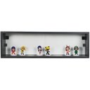 Ver imagem 1 de Nicho 80x23x18 Preto C/ Portas de Acrílico Puxador Preto