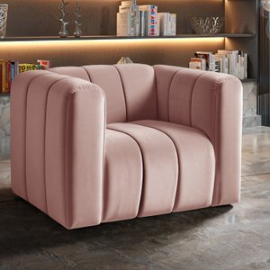 Poltrona Decorativa Retrô Moderna Sala de Estar